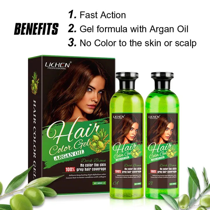 Hair Color Gel Argan Oil Hair Color Gel (Unisex)