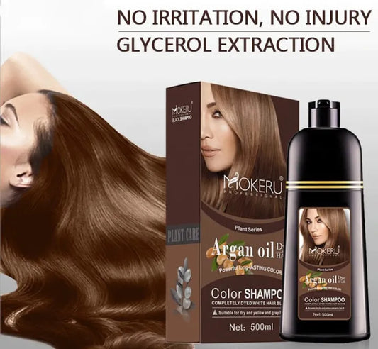 Mokeru Argan Oil – Natural Permanent Hair Dye (Unisex)