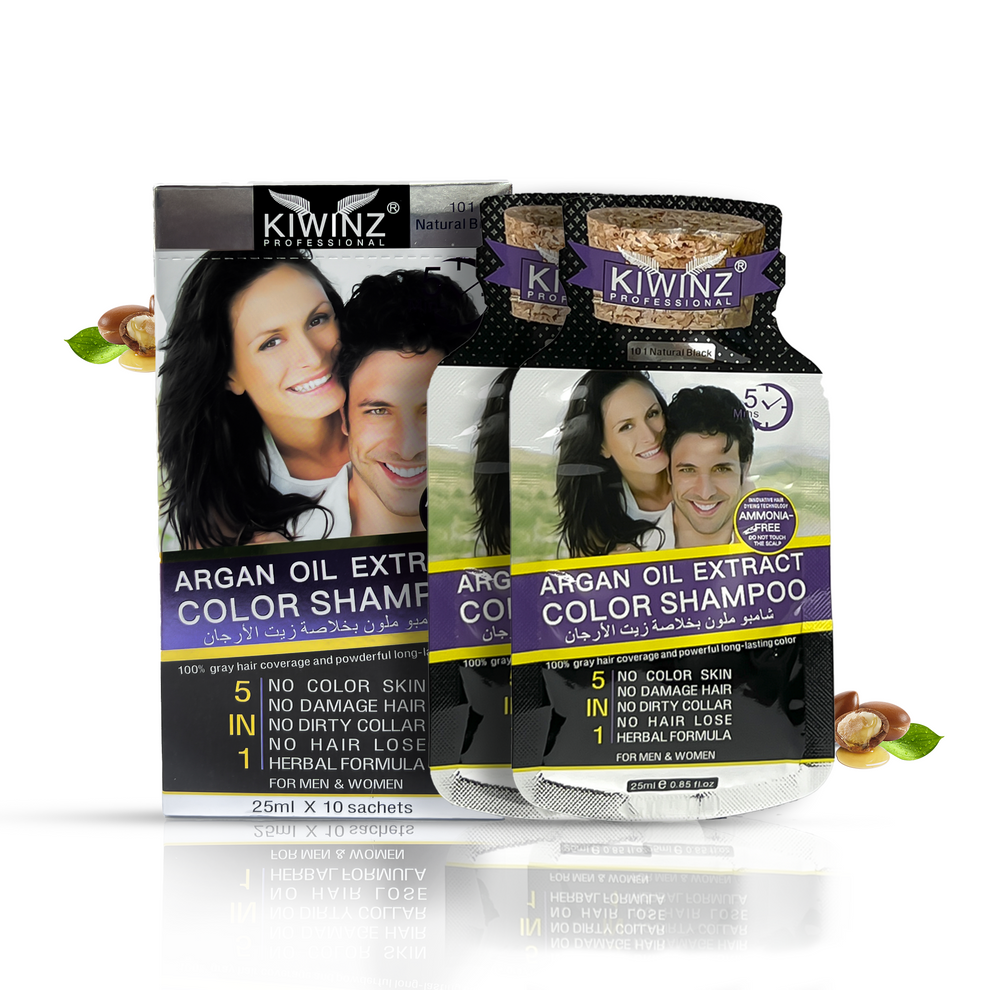Kiwinz Hair Color Shampoo Unisex