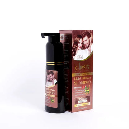 Chirs Hair Color Shampoo 3 in 1